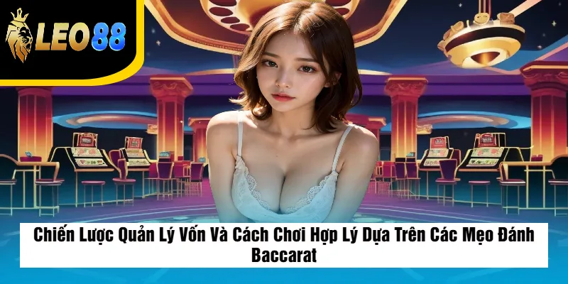 Mẹo Đánh Baccarat LEO88 – Bí Quyết Tăng Tỷ Lệ Thắng 2 Chiến Lược Quản Lý Vốn Và Cách Chơi Hợp Lý Dựa Trên Các Mẹo Đánh Baccarat